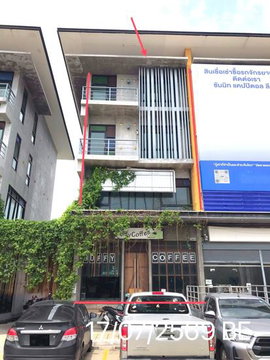 อาคารพาณิชย์ 25.2 ตร.วา ดิ ไอเดีย บูทิค บิลดิ้ง ปากเกร็ด นนทบุรี 13.5M