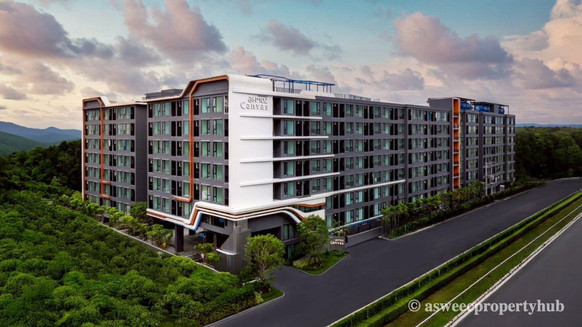รูป ให้เช่า Atmoz Canvas Rayong ห้องวิวสระ ติดเซ็นทรัลระยอง เครื่องใช้ไฟฟ้าใหม่แกะกล่อง - รูปที่ 20/20