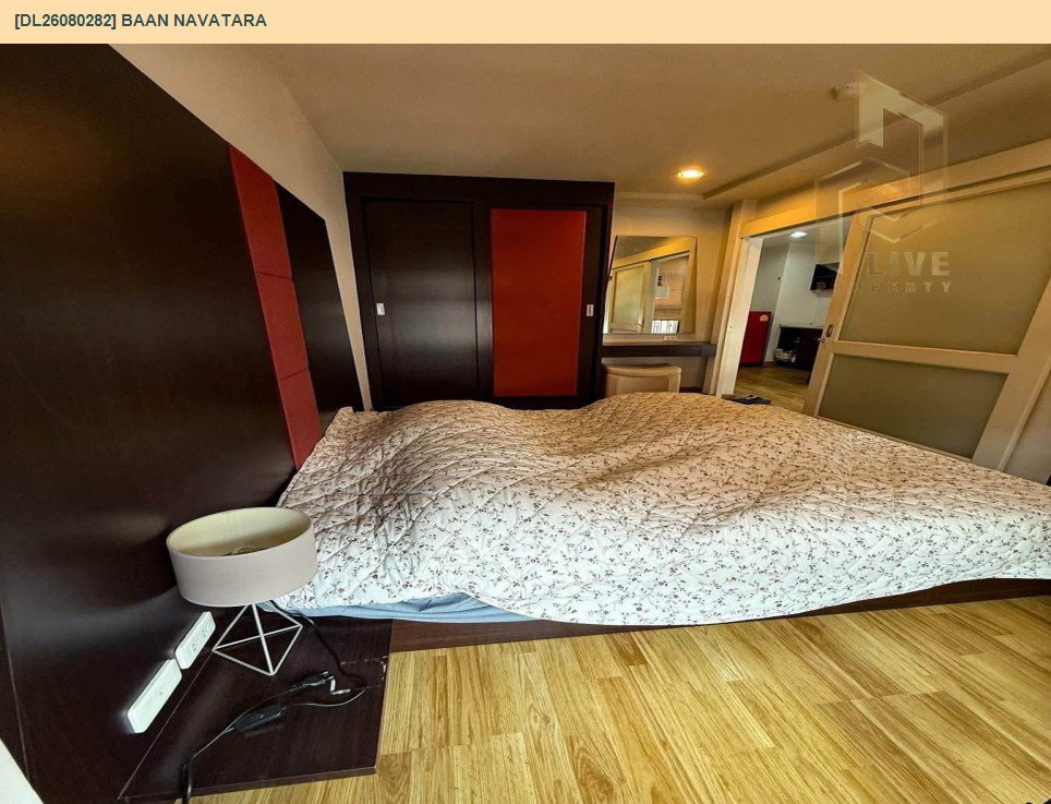 รูป DL26080282 ให้เช่าคอนโด บ้าน นวธารา (Baan Navatara) ใกล้ - พร้อมเข้าอยู่ โทรด่วน 0638692663 LineID @952jdxxk - รูปที่ 6/6