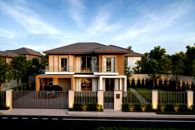 เช่าบ้านเดี่ยว ฟรอส เมจิกส์ ไอซ์ ออฟ สยาม : ให้เช่าบ้าน Luxury พัทยา โครงการฮอไรซอน บาย ภัททา พร้อมอยู่