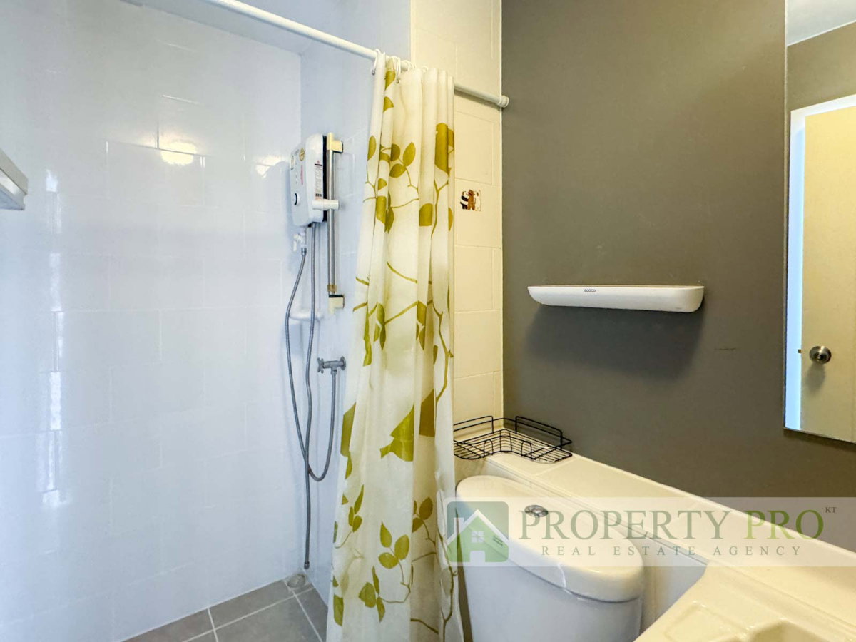 รูป ให้เช่า คอนโด Plum Condo Park Rangsit เฟส 1 แบบ 1 นอน 1 น้ำ 22 ตรม วิวสระ สภาพใหม่ พร้อมอยู่ ใกล้ พหลโยธิน คลองหลวง ม.กรุงเทพ : KT26R-022 - รูปที่ 7/7