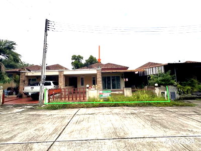 บ้านเดี่ยว ปลวกแดง ระยอง : บ้านเดี่ยว 39.2 ตร.วา จามจุรี วิลเลจ ปลวกแดง ระยอง 1.9M