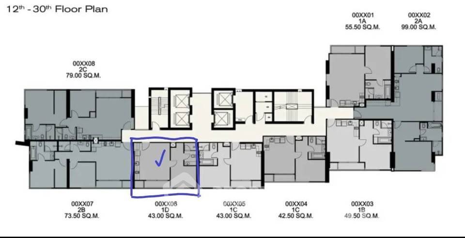 picture High-Floor 1-BR For Rent At HQ Thonglor Near BTS Thong Lor (ID 3168669) - 2/14