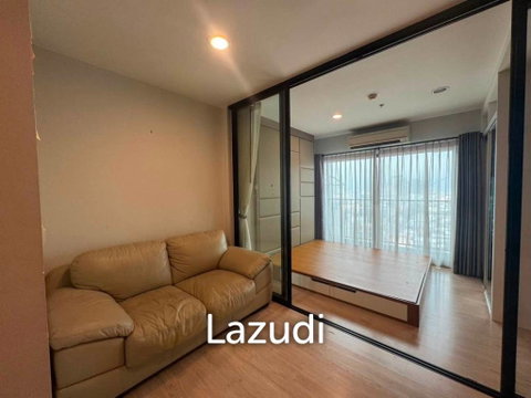 29 sqm high-floor 1 bedroom condo at Fuse Miti Sutthisan Ratchada Din Daeng