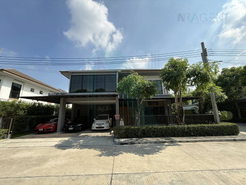 📌 For Sell House BAAN LUMPINI SUANLUANG RAMA 9 2-story 4 bedroom 5 bathroom