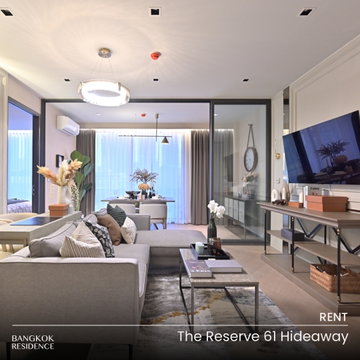 เช่าคอนโด 💎 The Reserve 61 Hideaway 1นอน 58.15ตร.ม. 65k 💎 แรร์ ห้องสวยบนชั้นสูง ใกล้ BTS เอกมัย 