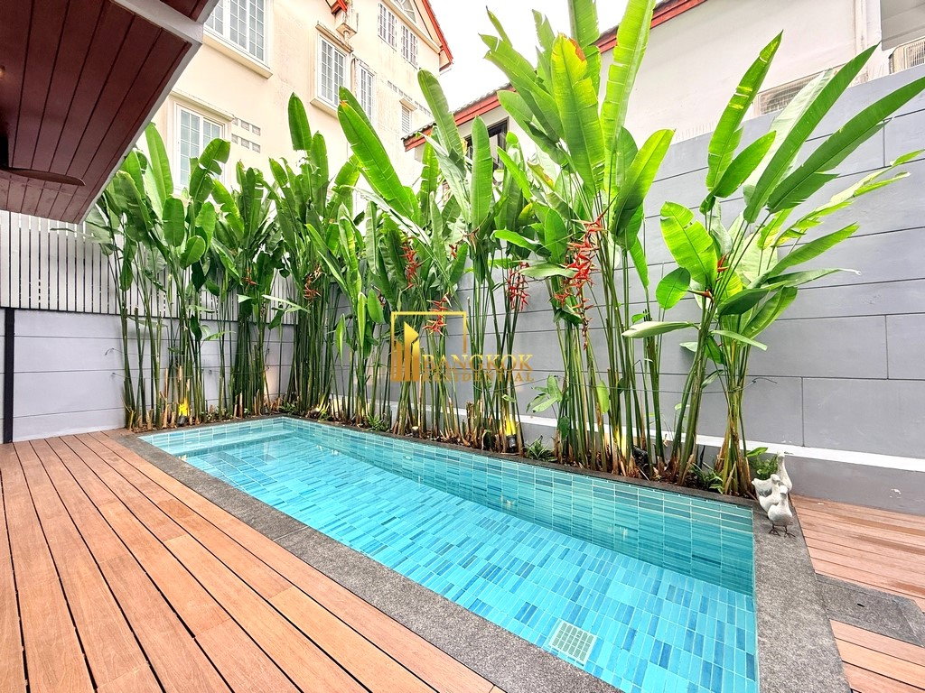 picture Spacious 3 Bedroom Townhouse For Rent in Phrom Phong Area - BR49098TH - 5/45