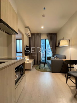 1 Bed Large Room City View Fully furnished Condo Good Lacation Close To MRT Lat Phrao 150 m. @ Nue Noble Ratchada Lat Phrao