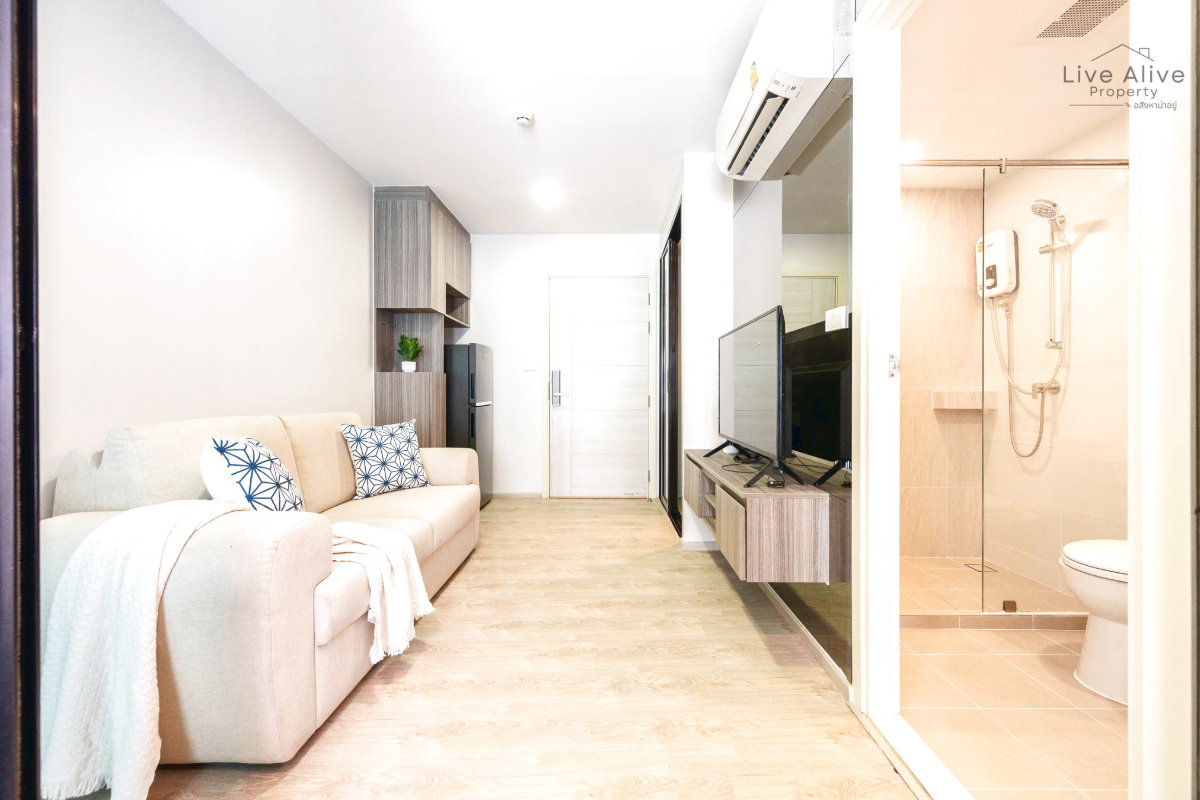 รูป ขายคอนโด The Origin Sukhumvit 105 1 ห้องนอน ใกล้บางนา พร้อมอยู่ - รูปที่ 13/28
