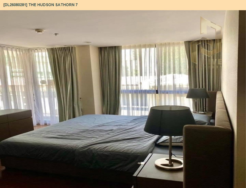 รูป DL26080281 ให้เช่าคอนโด เดอะ ฮัดสัน สาทร 7 (The Hudson Sathorn 7) ใกล้ BTS ช่องนนทรี พร้อมเข้าอยู่ โทรด่วน 0614453194 LineID @952jdxxk - รูปที่ 6/7