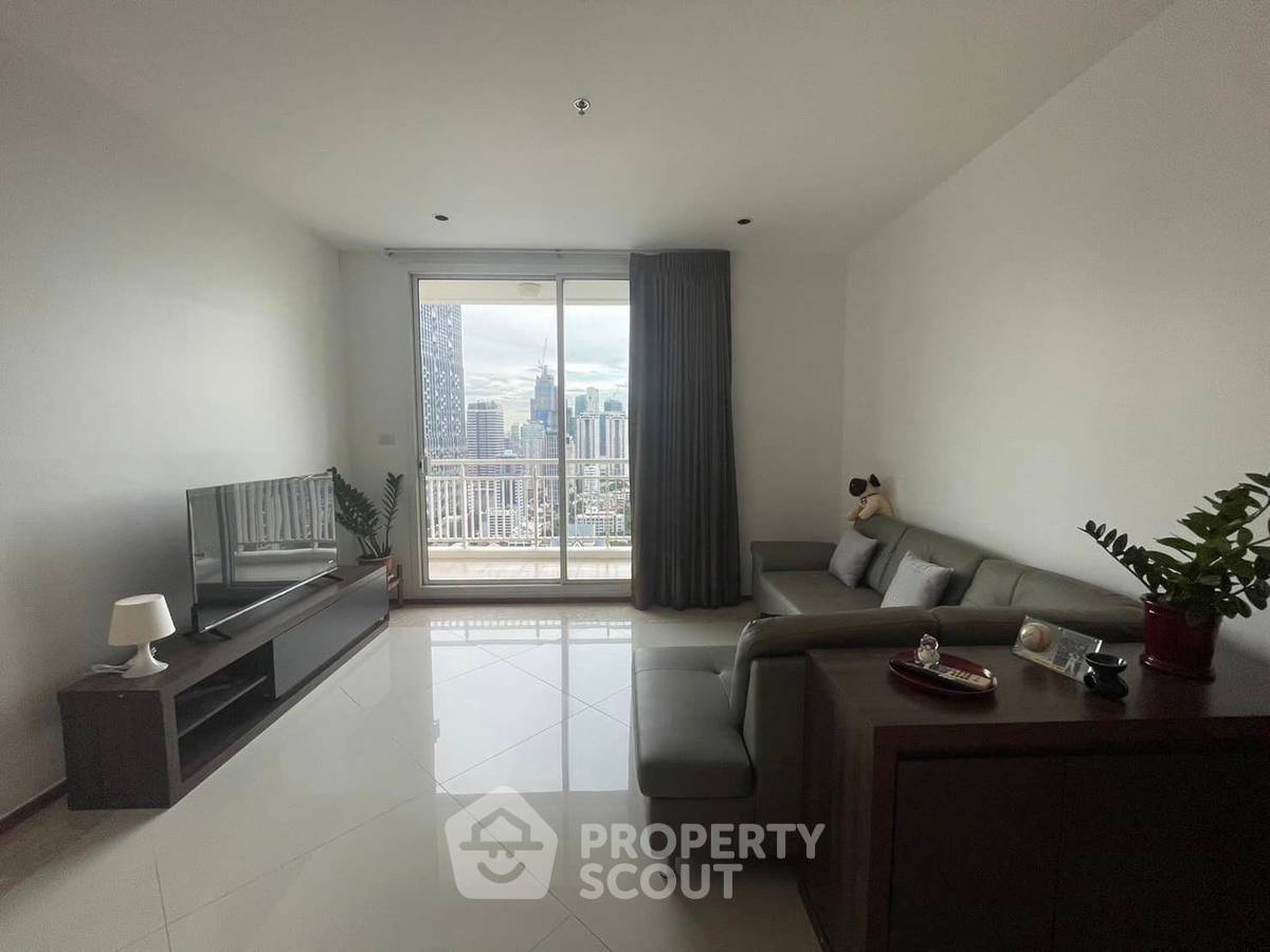 รูป ชั้น 25 ห้องนอน 2 ห้อง The Empire Place ใกล้ BTS เซนต์หลุยส์ (ID 1471640) - รูปที่ 1/6