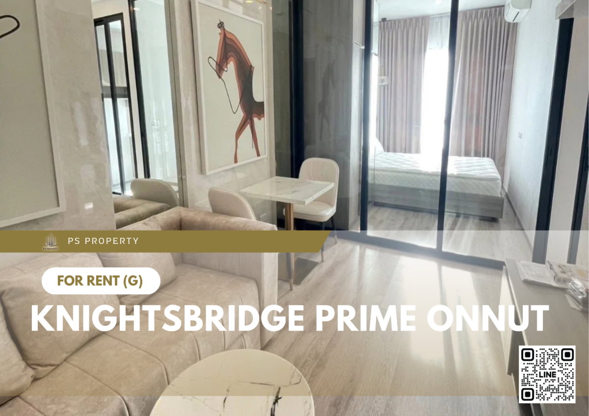 picture For rent 🔥 Knightsbridge Prime Onnut 🔥 Near BTS On Nut, complete with furniture and appliances - 1/6
