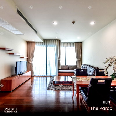 Condos for rent : Rental Condo 💎 The Parco, 2BR 75 sq.m. 42K 🌃 Beautiful Unit with an Unblocked View, Near BRT Thanon Chan 