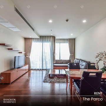 Rental Condo 💎 The Parco, 2BR 75 sq.m. 42K 🌃 Beautiful Unit with an Unblocked View, Near BRT Thanon Chan 