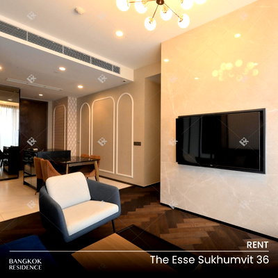 คอนโดให้เช่า : เช่าคอนโด ⭐ The Esse Sukhumvit 36 2นอน 73.50ตร.ม. 85k ยูนิตหรู ทำเลดี 💎 ติด BTS ทองหล่อ 
