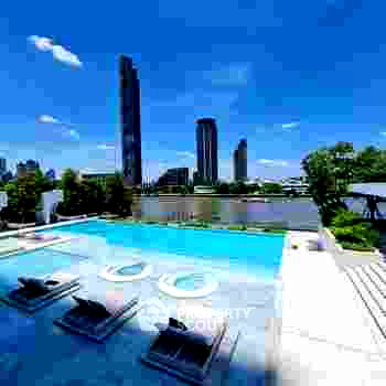 Condos for rent : 40th-Floor 2-BR Chapter Charoennakhorn - Riverside BTS Krung Thon Buri (ID 2143753)