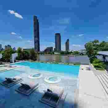 ชั้น 40 คอนโด 2 ห้องนอน Chapter Charoennakhorn - Riverside BTS กรุงธนบุรี (ID 2143753)