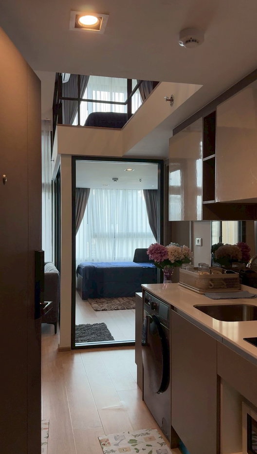 รูป Ideo Rama 9–Asoke  ห้อง Duplex ชั้น 30  2 ห้องนอน 52 ตร.ม. วิวแยกพระราม 9 ทักไลน์ @081mrzsz - รูปที่ 5/8