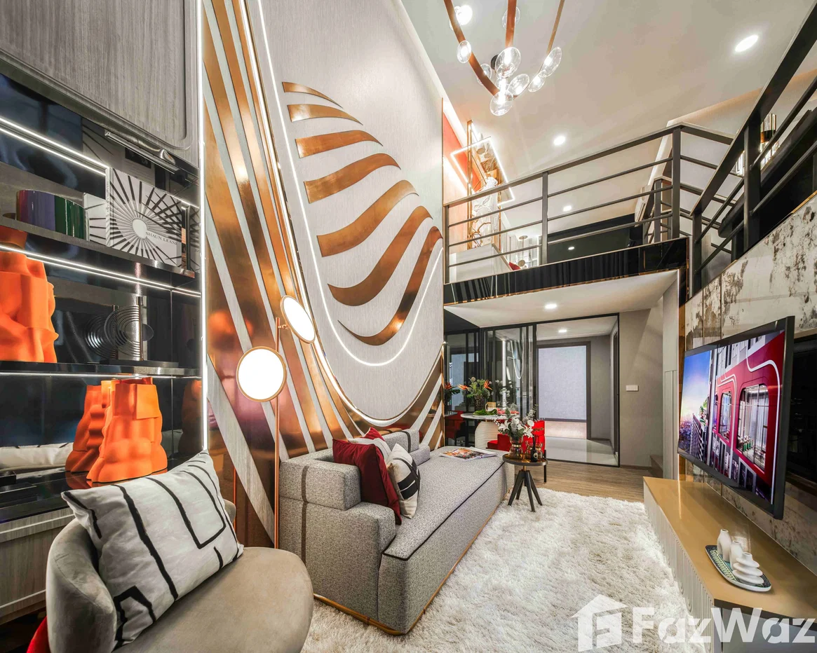 picture Off-Plan Modern 1BR Triplex Condo Near MRT Huai Khwang 6659213 - 1/13