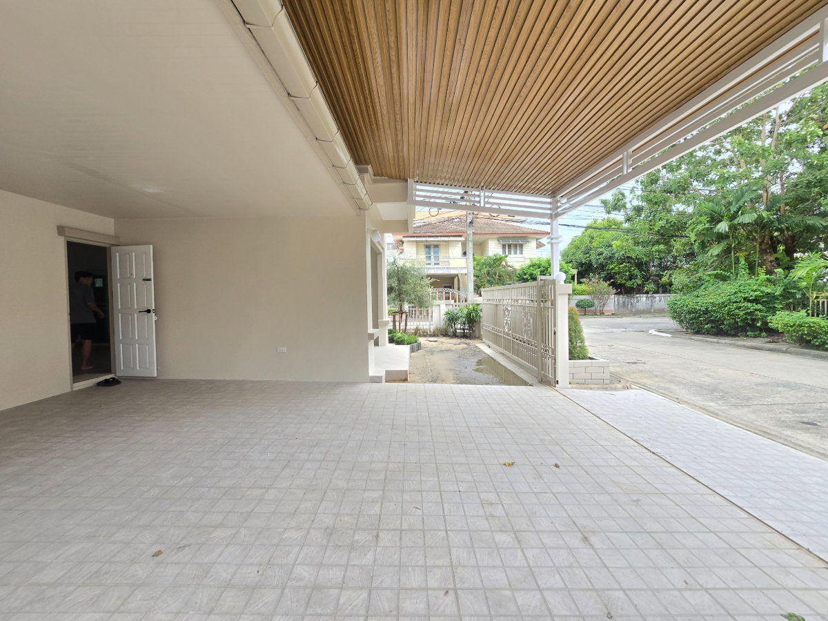 รูป บ้านเดี่ยว หลังมุม ต้นโครงการ ทำเลดี หมู่บ้านไพรเวท รามอินทรา (Private Ramintra) ถนนปัญญาอินทรา บางชัน คลองสามวา ใกล้ห้างแฟชั่นไอส์แลนด์ - รูปที่ 5/38