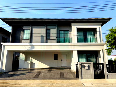 เช่าบ้านเดี่ยว สมุทรปราการ : 📌 ให้เช่าบ้านเดี่ยว 2 ชั้น บริทาเนีย บางนา - ศรีวารี 4 ห้องนอน 5 ห้องน้ำ