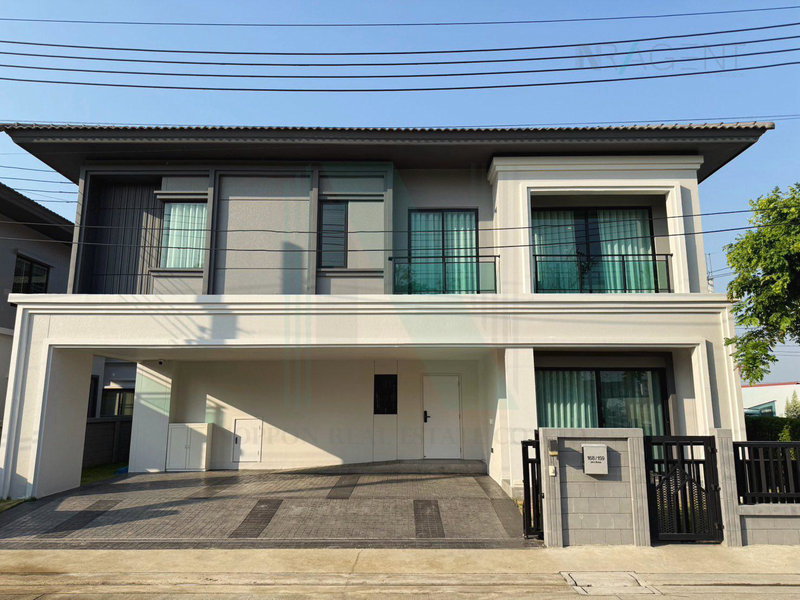 บ้านเดี่ยวให้เช่า : 📌 ให้เช่าบ้านเดี่ยว 2 ชั้น บริทาเนีย บางนา - ศรีวารี 4 ห้องนอน 5 ห้องน้ำ