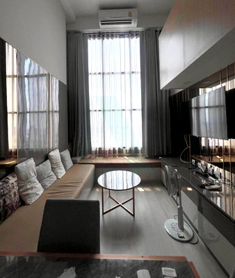 Condos for rent : For Rent Condo KNIGHTSBRIDGE PRIME SATHORN Building 1, Floor 41,Duplex, Room size 44.00 sqm