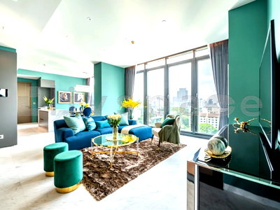 Condos for rent : ▚ L06CM0ツ FOR RENT: The Monument Thonglo 2 Bed 3 Bath 125.2sqm City View Private Lift✨