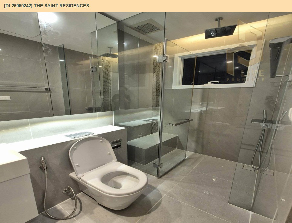 รูป DL26080242 ให้เช่าคอนโด เดอะ เซนต์ เรสซิเดนซ์ (The Saint Residences) ใกล้ MRT พหลโยธิน พร้อมเข้าอยู่ โทรด่วน 0638692663 LineID @952jdxxk - รูปที่ 7/8