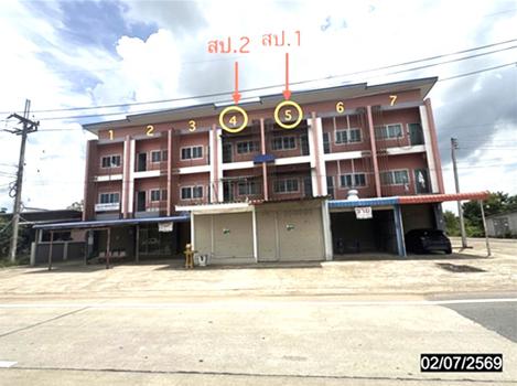 รูป อาคารพาณิชย์ 58.1 ตร.วา ไพรบึง ศรีสะเกษ 6.5M - รูปที่ 42/45