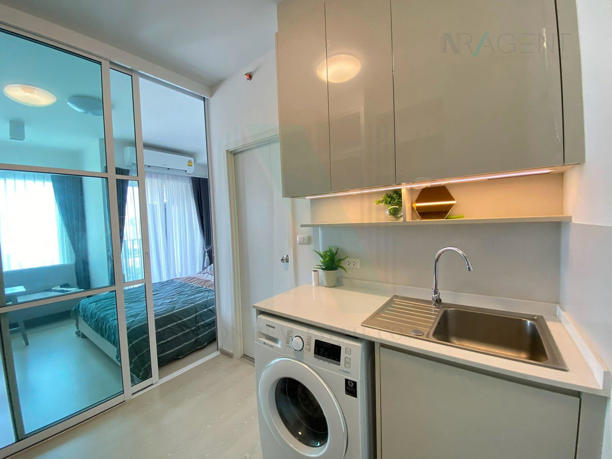 picture 🎉 For Rent Condo CHAPTER ONE ECO RATCHADA - HUAI KHWANG Building D, Floor 12,Studio, Room size 23.00 sqm - 2/8
