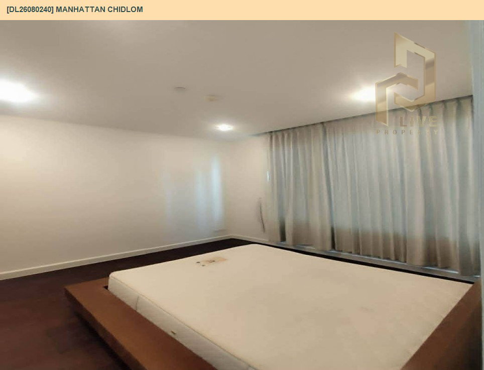 รูป DL26080240 ขายคอนโด แมนฮัตตัน ชิดลม (Manhattan Chidlom) ใกล้ BTS ชิดลม พร้อมเข้าอยู่ โทรด่วน 0614453194 LineID @952jdxxk - รูปที่ 3/8