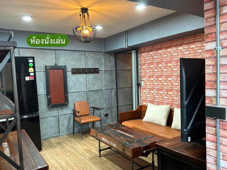 รูป ให้เช่า 🔥🔥สุขาภิบาล 3 แมนชั่น ใกล้รถไฟฟ้า 3 สาย แต่งสไตล์ลอฟ เฟอร์จัดเต็ม - รูปที่ 4/45