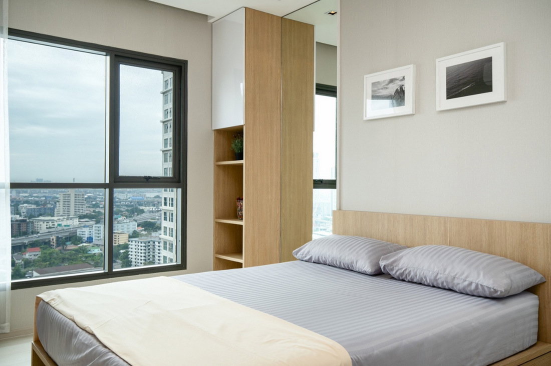 รูป Call : 085-539-4541 Condo Life Sukhumvit 48 ใกล้ BTS พระโขนง ขนาด 33 ตารางเมตร 1 ห้องนอน ชั้น22 ตึกS ตกแต่งครบพร้อมอยู่ - รูปที่ 4/14