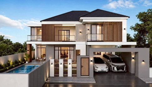 🏡 ขายด่วน! Pool Villa หมู่บ้านศิริพร ดอนจั่น 4นอน สระว่ายน้ำ ตกแต่งครบ 📞 063-664-9056