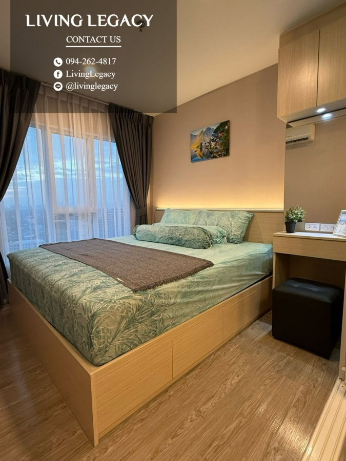 รูป TBQTKE เช่าด่วน คอนโด Regent Home Bangna 28 ตร.ม. | ชั้น 23 | 1 ห้องนอน | 1 ห้องน้ำ 11,500 บาท/เดือน line id : @livinglegacy - รูปที่ 6/6