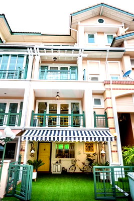 Townhouses for rent Bangkok : 📌 For Rent 4-story Townhouse CRYSTAL VILLE 4 bedroom 4 bathroom