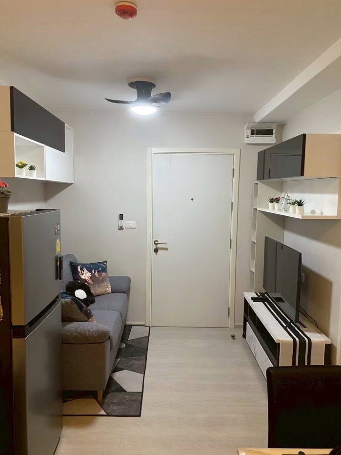 รูป คอนโดให้เช่าPlum condo InterchangeRAM60 27ตรม.ใกล้รถไฟฟ้าสายสีเหลือง สถานีลำสาลี ชั้น8  ห้องมุมไม่ติดใคร วิวถนน  - รูปที่ 3/18