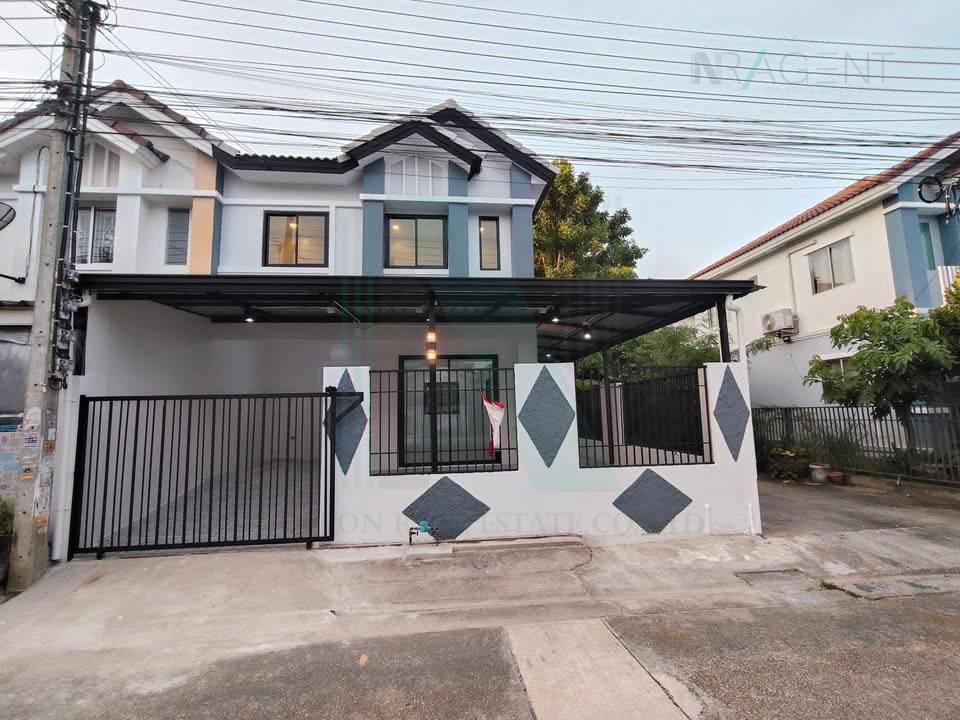 รูป 📌 ขายทาวน์เฮาส์ โครงการ บ้านพฤกษา 49 บางใหญ่ - แก้วอินทร์ 2 ชั้น 3 ห้องนอน 2 ห้องน้ำ - รูปที่ 1/8
