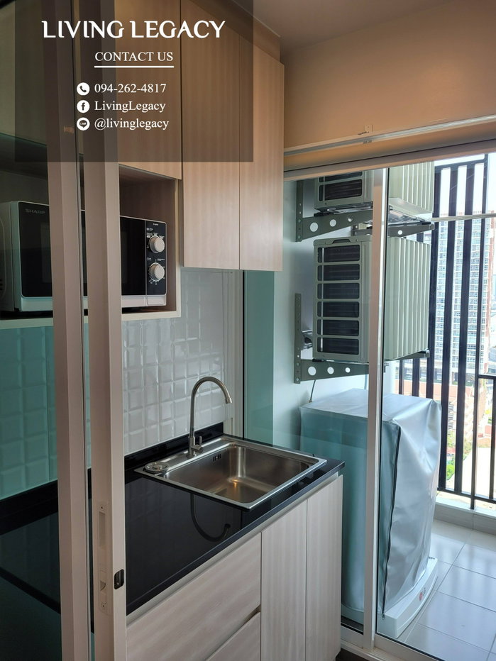 รูป T9YXWK เช่าด่วน คอนโด Regent Home Bangna 28 ตร.ม. | ชั้น 20 | 1 ห้องนอน | 1 ห้องน้ำ 10,000 บาท/เดือน line id : @livinglegacy - รูปที่ 9/10