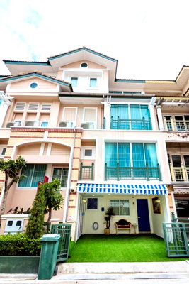 Townhouses for rent Bangkok : 📌 For Rent 4-story Townhouse CRYSTAL VILLE 4 bedroom 6 bathroom