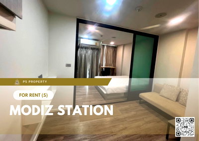 คอนโดให้เช่า : ให้เช่า ✨ Modiz Station ✨ เฟอร์นิเจอร์ และ เครื่องใช้ไฟฟ้าครบ ใกล้ BTS พหลโยธิน 59