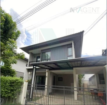 📌 For Rent 2-story Twin house BAAN KLANG MUANG THE EDITION RAMA 9 - ONNUT 3 bedroom 2 bathroom