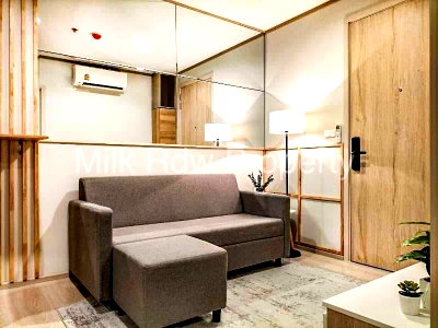Condos for rent : For Rent ✨Nue Noble Srinakarin-Lasalle✨ 🚆MRT Sri Lasalle. Large room, beautifully decorated. 🔥Special price negotiable. Urgent!