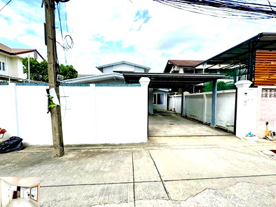 Houses for rent University of the Thai Chamber of Commerce : 2-story detached house for rent, Bang Sue, Prachachuen 2, near MRT Bang Son and Gateway at Bangsue, detached house, 3 bedrooms, 2 bathrooms, 61 sq m,