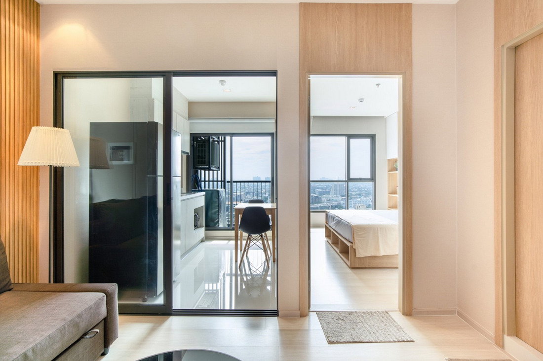 รูป Call : 085-539-4541 Condo Life Sukhumvit 48 ใกล้ BTS พระโขนง ขนาด 33 ตารางเมตร 1 ห้องนอน ชั้น22 ตึกS ตกแต่งครบพร้อมอยู่ - รูปที่ 6/14