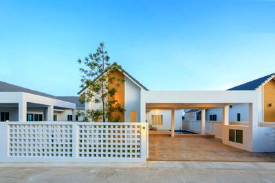 Houses for rent Wat Suwan Pradit (Wat Chang Kham Noi) : 🏡 Brand-New Single-Story Pool Villa for Rent | Hang Dong, Chiang Mai