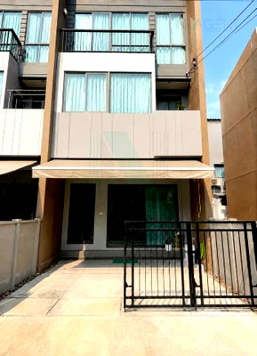 Townhouses for rent Bangkok : 📌 For Rent 3-story Townhouse BAAN KLANG MUANG RAMA 9 - KRUNGTHEP KREETHA 3 bedroom 3 bathroom