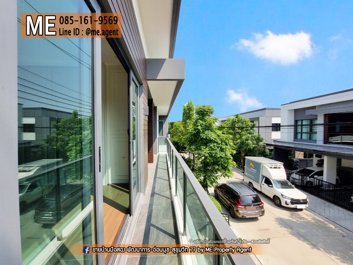 รูป ขายบ้านเดี่ยว The City สุขุมวิท-อ่อนนุช ต้นโครงการ ตกแต่งสวย ใกล้โซน พัฒนาการ ตัดใหม่ โทร 064-954-9619 (BO20-72) - รูปที่ 23/23