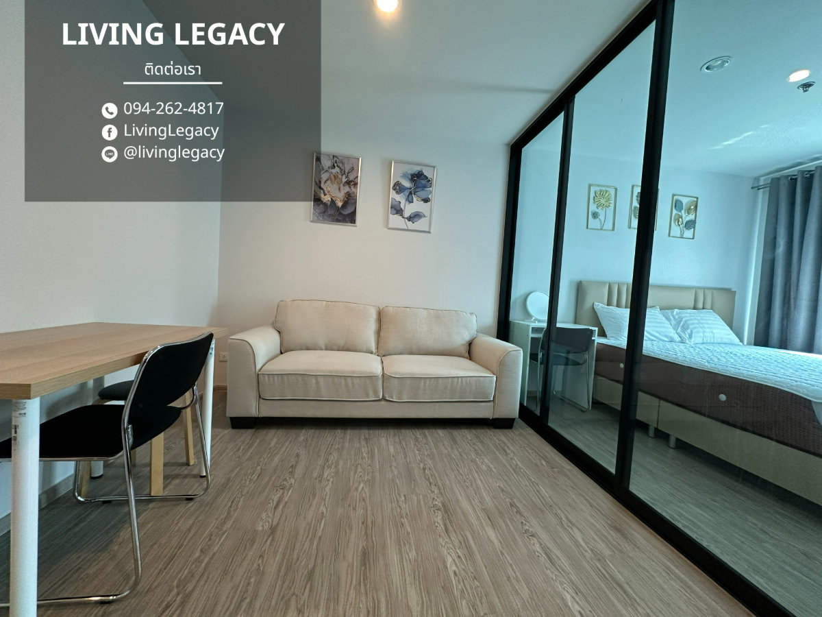 รูป SRS731 เช่าด่วน Regent Home Bangna 28 ตร.ม. ชั้น 27 | 1 นอน 1 น้ำ | 10,000 บาท/เดือน | LINE: @livinglegacy - รูปที่ 10/17